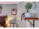 Stylish bedroom detail with a wooden shelf and decor at 8125 Caramel Gorge Ct, Las Vegas, NV 89143