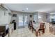 Bright dining area with table and chairs, access to backyard patio at 8125 Caramel Gorge Ct, Las Vegas, NV 89143