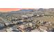 Aerial perspective of a neighborhood near mountain range at 9802 Summer Bliss Ave, Las Vegas, NV 89149