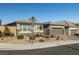 Beautiful home exterior with landscaping and driveway at 9820 Maiden Pink Ave, Las Vegas, NV 89149