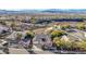 Aerial view of house with mountain views at 2039 Colvin Run Dr, Henderson, NV 89052