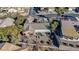 Aerial view of house and backyard at 2039 Colvin Run Dr, Henderson, NV 89052
