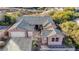 Single-story home, two-car garage, and a large backyard at 2039 Colvin Run Dr, Henderson, NV 89052