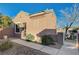 Landscaped side yard with a gate and walkway at 2039 Colvin Run Dr, Henderson, NV 89052