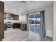 Modern kitchen with stainless steel appliances and granite countertops at 213 Valley Forge Ave, Henderson, NV 89015