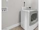 Laundry room with washer and dryer at 213 Valley Forge Ave, Henderson, NV 89015