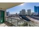 Stunning city views from private balcony at 222 Karen Ave # 1604, Las Vegas, NV 89109