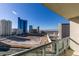 Enjoy breathtaking city views from your balcony at 222 Karen Ave # 1604, Las Vegas, NV 89109