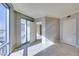 Bright bedroom with large windows and city views at 222 Karen Ave # 1604, Las Vegas, NV 89109