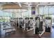 Modern gym with strength training and cardio equipment at 222 Karen Ave # 1604, Las Vegas, NV 89109
