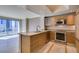 Modern kitchen with granite countertops and stainless steel appliances at 222 Karen Ave # 1604, Las Vegas, NV 89109