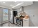 Updated kitchen with stainless steel appliances and gas range at 3152 S Eastern Ave # 26, Las Vegas, NV 89169