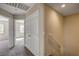 Hallway featuring neutral paint, carpet and nearby bedroom at 3349 Morning Amber St, North Las Vegas, NV 89032