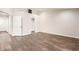 Spacious bedroom with hardwood floors and access to closet and en suite bathroom at 3709 Ferrell St, North Las Vegas, NV 89032