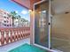 Balcony overlooking palm trees and blue skies at 38 E Serene Ave # 134, Las Vegas, NV 89123