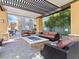 Outdoor fire pit with comfortable seating at 38 E Serene Ave # 134, Las Vegas, NV 89123