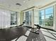 Bright, open gym with large windows, exercise machines and lots of natural light at 38 E Serene Ave # 134, Las Vegas, NV 89123