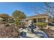 Backyard with fountain and sitting area at 4750 Fiore Bella Blvd, Las Vegas, NV 89135
