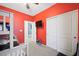 Cozy bedroom with a bunk bed and plenty of storage at 6955 Sunrise Crest Dr, Las Vegas, NV 89142