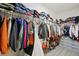 Large walk-in closet with ample shelving and hanging space at 6955 Sunrise Crest Dr, Las Vegas, NV 89142