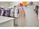 Large walk-in closet with ample shelving and hanging space at 766 Topocoba St, Las Vegas, NV 89178
