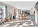 Open concept dining area with kitchen view at 11193 Falesco Ave, Las Vegas, NV 89138