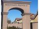 Mountain Pointe II community entrance archway at 22 Arborfield Ct, Henderson, NV 89012