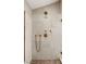 Large walk-in shower with rainfall shower head at 3105 Conners Dr, Las Vegas, NV 89107