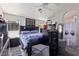 Spacious bedroom with a large bed and plenty of storage at 3327 Outlook Point St, North Las Vegas, NV 89032