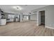 Modern kitchen with stainless steel appliances and white cabinets at 3849 Boca Chica Ave, Las Vegas, NV 89120