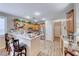 Modern kitchen with stainless steel appliances and wood cabinets at 3918 Champagne Wood Dr, North Las Vegas, NV 89031