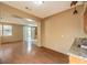 Open dining area with laminate wood flooring at 4861 Camino Sombrero, North Las Vegas, NV 89031