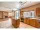 Kitchen with granite countertops and island at 4861 Camino Sombrero, North Las Vegas, NV 89031