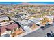 Aerial view of house and neighborhood, showcasing location and surroundings at 5124 Brownwood Ave, Las Vegas, NV 89122