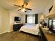 Bright bedroom with a comfortable bed and large closet at 5320 Duralite St # 102, Las Vegas, NV 89122