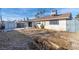 Spacious backyard with shed, patio, and mature landscaping at 6229 Cromwell Ave, Las Vegas, NV 89107