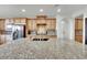 Spacious kitchen featuring granite countertops and ample cabinetry at 624 Via Colmo Ave, Henderson, NV 89011