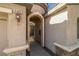 Arched entryway leading to a private courtyard at 6436 Emerson St, Pahrump, NV 89048