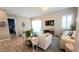 Bright and airy living room with hardwood floors and open concept at 746 Agave Falls St, Henderson, NV 89011