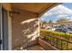 Private patio with door access and view of parking lot at 7885 W Flamingo Rd # 1092, Las Vegas, NV 89147