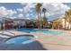 Relaxing community pool and spa area at 7885 W Flamingo Rd # 1092, Las Vegas, NV 89147