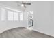 Bright dining room with vinyl flooring and view of kitchen at 823 Crabapple Dr, Henderson, NV 89002