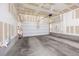 Spacious garage with automatic door opener and concrete floor at 8322 Rygate Ave, Las Vegas, NV 89178