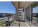 Private balcony offering views of the neighborhood and street at 8749 Black Cordon Rd, Las Vegas, NV 89139