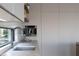 Modern kitchen detail with sink and built-in coffee maker at 8913 Canyon Springs Dr, Las Vegas, NV 89117