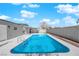 Inviting backyard pool with ample deck space at 905 Antelope Way, Las Vegas, NV 89145