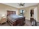 Spacious bedroom with wood flooring and large bed at 950 Seven Hills Dr # 2413, Henderson, NV 89052