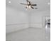 Spacious bedroom with ceiling fan and neutral decor at 9523 Castillana Ct, Las Vegas, NV 89147