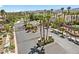 Aerial view of Madrid Estates gated community entrance at 9523 Castillana Ct, Las Vegas, NV 89147