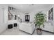 Bright living room with modern furniture and high ceilings at 9523 Castillana Ct, Las Vegas, NV 89147